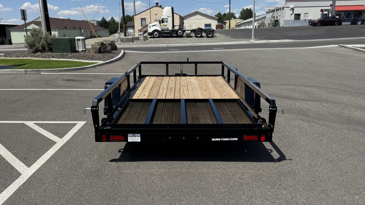 New 2026 Sure-Trac 6 x 12 Tube Top 3K Utility Trailer