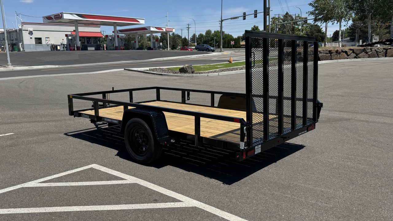 New 2026 Sure-Trac 7 x 12 Tube Top 3K Utility Trailer