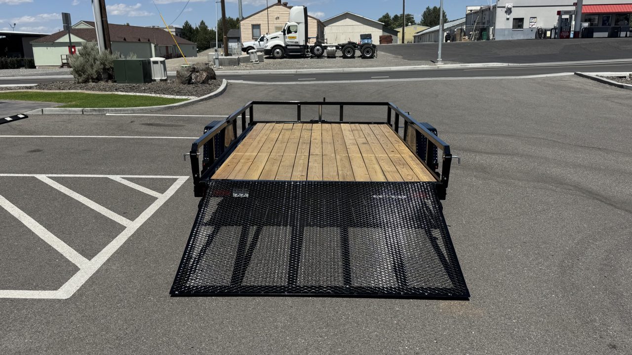 New 2026 Sure-Trac 7 x 12 Tube Top 3K Utility Trailer