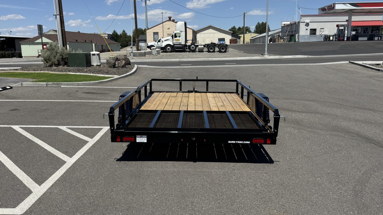 New 2026 Sure-Trac 7 x 12 Tube Top 3K Utility Trailer