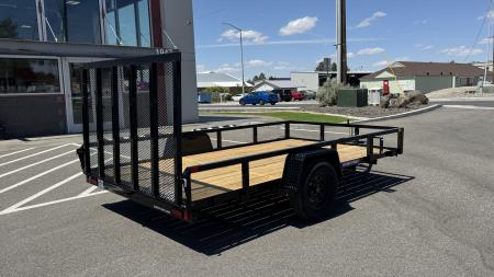 New 2026 Sure-Trac 7 x 12 Tube Top 3K Utility Trailer