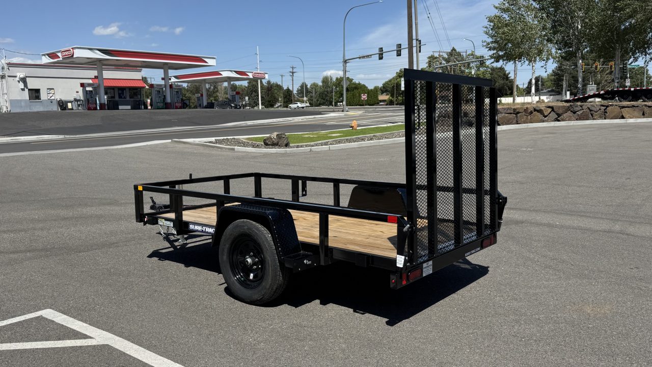 New 2026 Sure-Trac 5 x 10 Tube Top 3K Utility Trailer