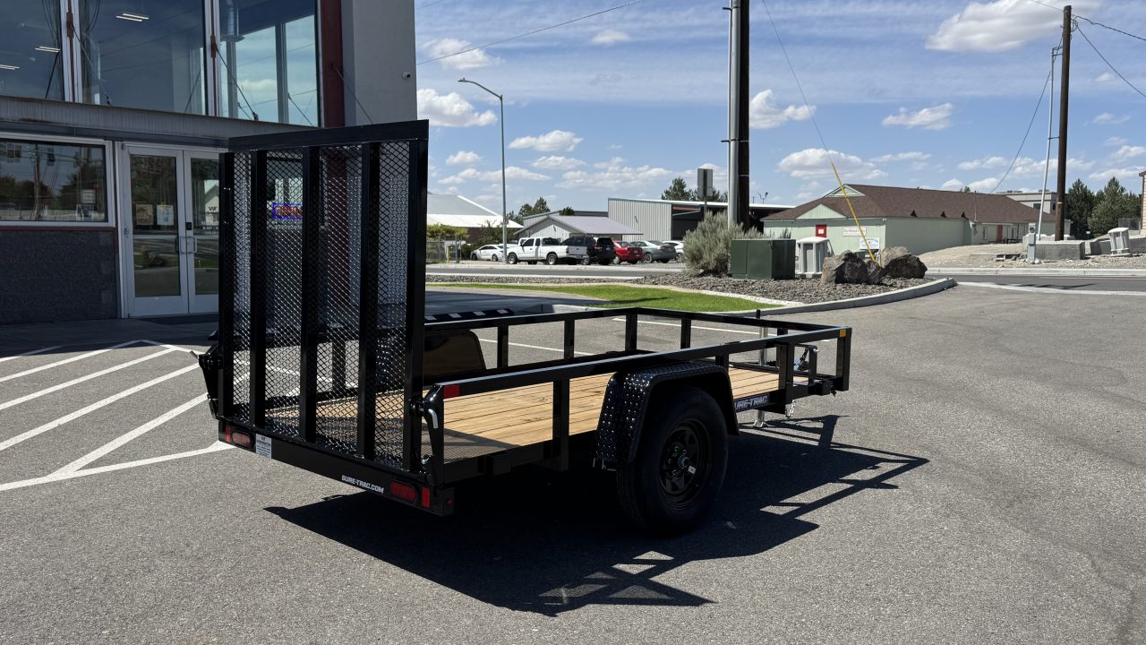 New 2026 Sure-Trac 5 x 10 Tube Top 3K Utility Trailer