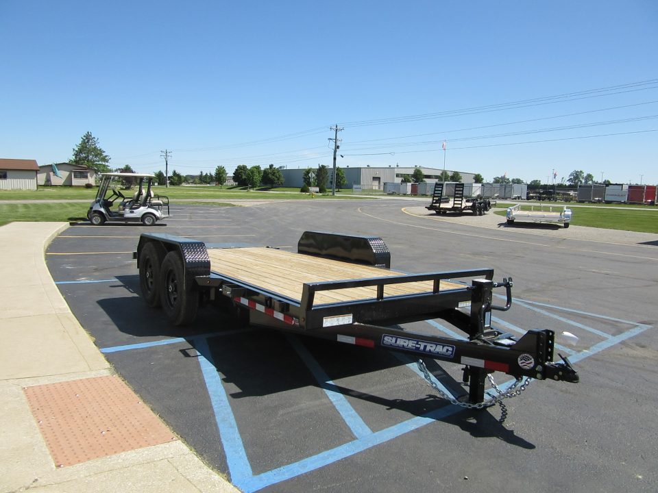 New 2026 Sure-Trac 7 x 16 ST-TBE8216-140 Tilt Trailer 14K