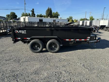 New 2027 PJ Trailers D7 7X14-2 Dump Trailer
