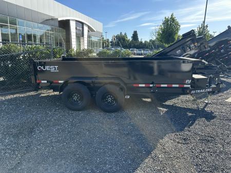 New 2027 PJ Trailers D7 7X14-2 Dump Trailer