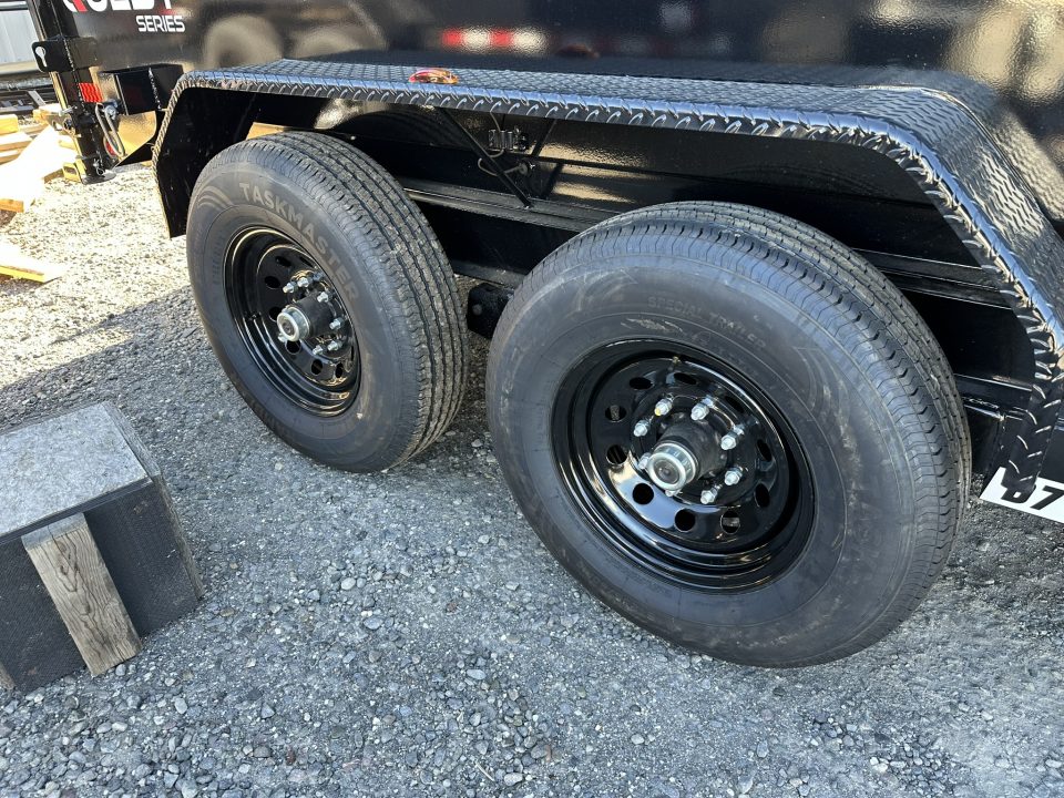New 2027 PJ Trailers D7 7X14-2 Dump Trailer