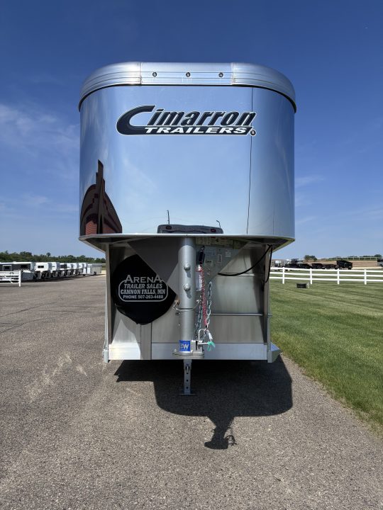 New 2027 Cimarron Trailers 2H Straight Load Gooseneck Horse Trailer