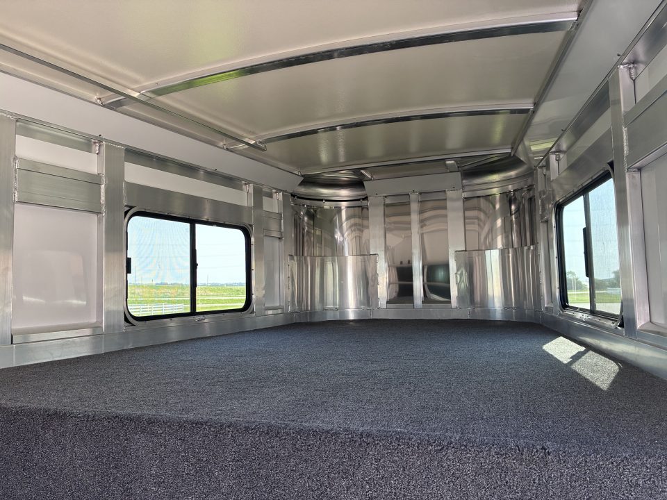 New 2027 Cimarron Trailers 2H Straight Load Gooseneck Horse Trailer
