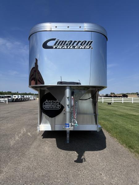 New 2027 Cimarron Trailers 2H Straight Load Gooseneck Horse Trailer