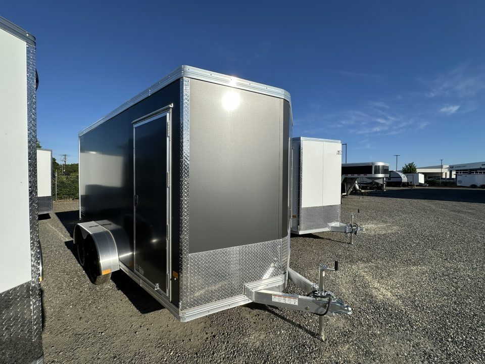 New 2026 ALCOM EZEC 7X14 TA2 Cargo / Enclosed Trailer