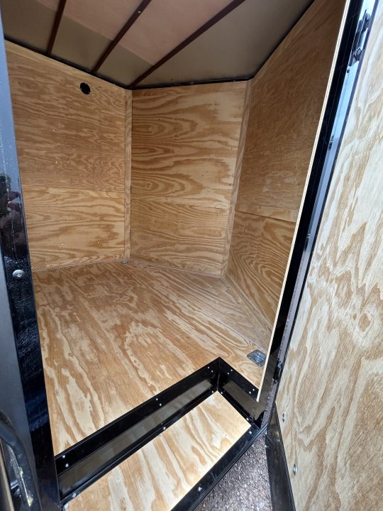 New 2026 Family Trailer 8.5x16 Tandem Axle Cargo / Enclosed Trailer - Screwless Exterior-Blkackout Pkg. Rear Spoiler