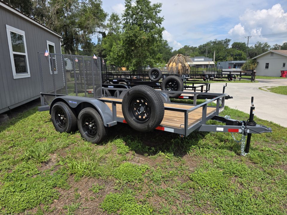 New 2026 TRIPLE CROWN TRAILERS 6.4' x 12' Utility Trailer