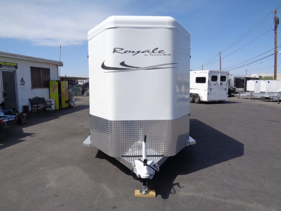New 2027 Trails West * Royale SXST * 2-Horse Straight Load Bumper Pull Horse Trailer