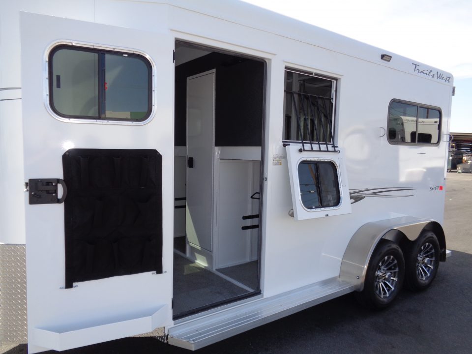New 2027 Trails West * Royale SXST * 2-Horse Straight Load Bumper Pull Horse Trailer