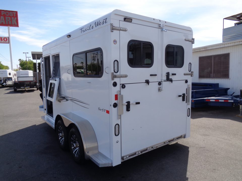 New 2027 Trails West * Royale SXST * 2-Horse Straight Load Bumper Pull Horse Trailer