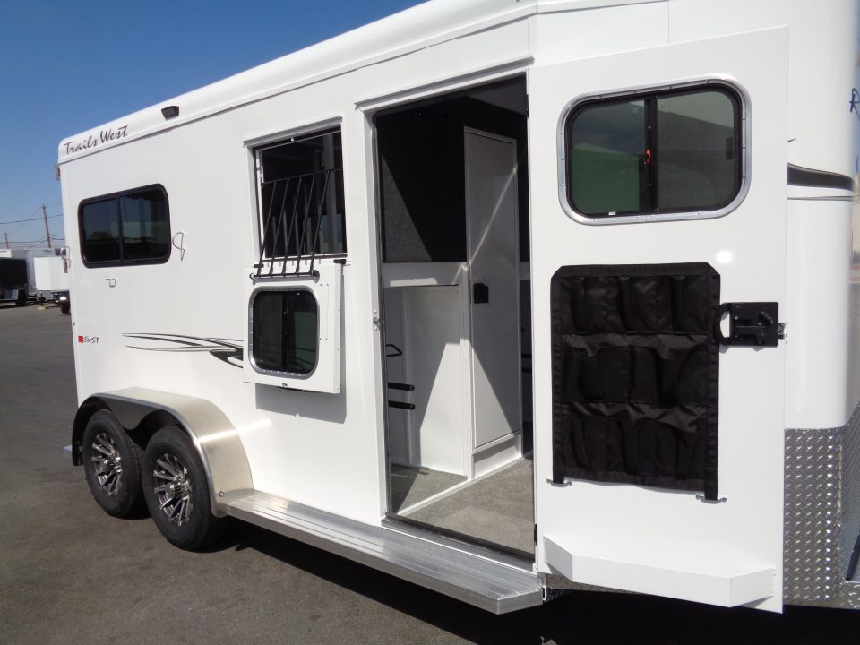 New 2027 Trails West * Royale SXST * 2-Horse Straight Load Bumper Pull Horse Trailer