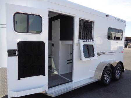 New 2027 Trails West * Royale SXST * 2-Horse Straight Load Bumper Pull Horse Trailer
