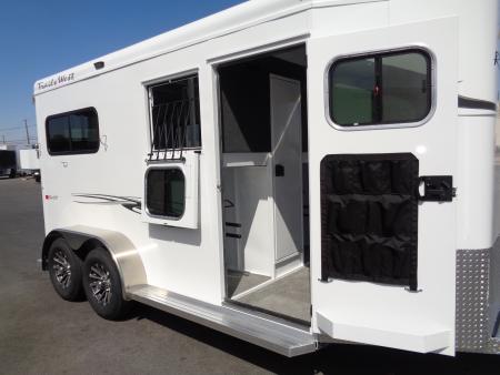 New 2027 Trails West * Royale SXST * 2-Horse Straight Load Bumper Pull Horse Trailer