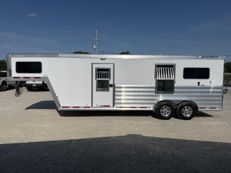 New 2026 Featherlite 2+1 Gooseneck Horse Trailer