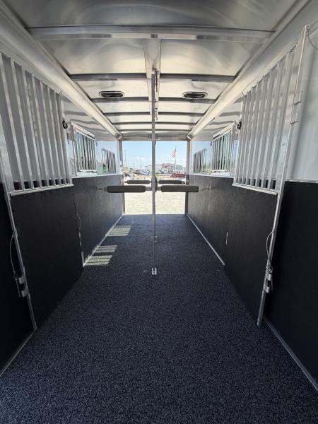 New 2026 Featherlite 2+1 Gooseneck Horse Trailer