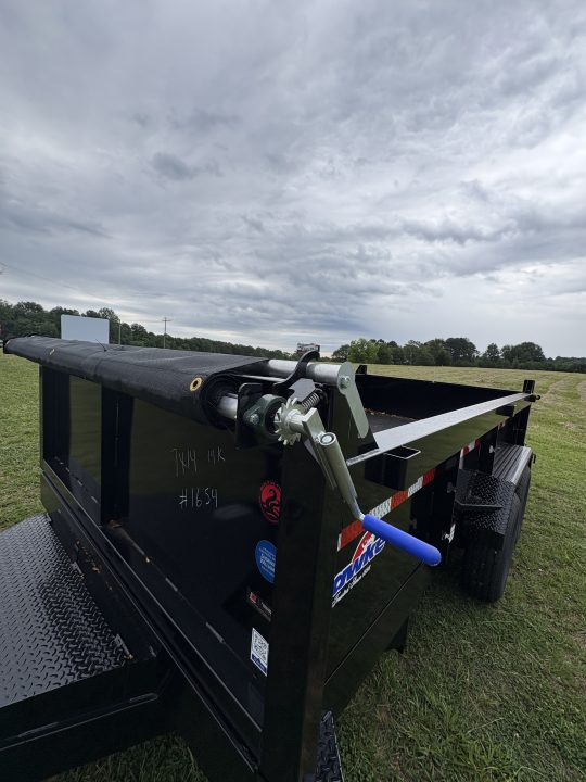 New 2026 Hawke 7X14 14K Low Pro Dump Trailer With Wireless Remote