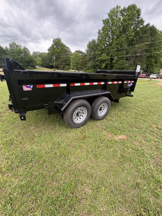 New 2026 Hawke 7X14 14K Low Pro Dump Trailer With Wireless Remote