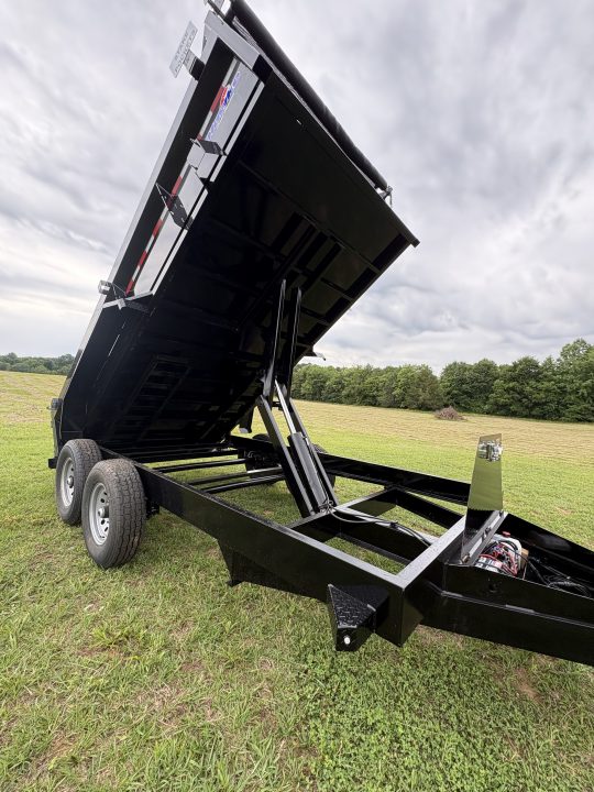 New 2026 Hawke 7X14 14K Low Pro Dump Trailer With Wireless Remote