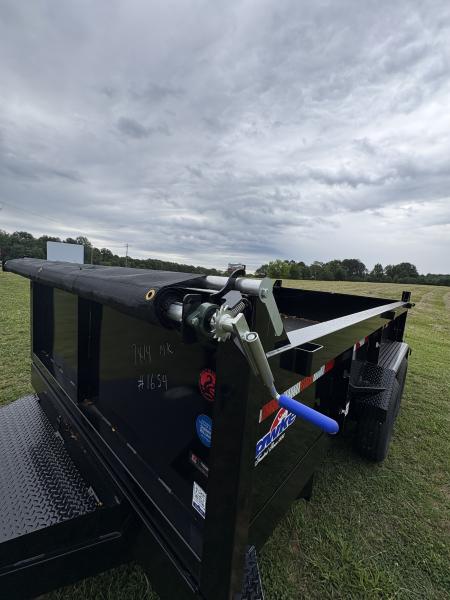 New 2026 Hawke 7X14 14K Low Pro Dump Trailer With Wireless Remote