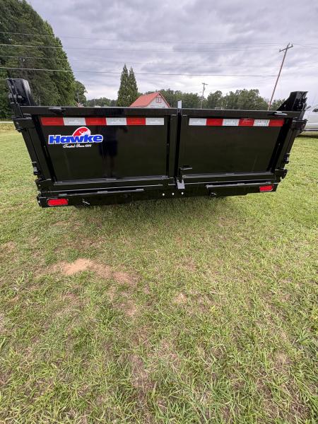 New 2026 Hawke 7X14 14K Low Pro Dump Trailer With Wireless Remote