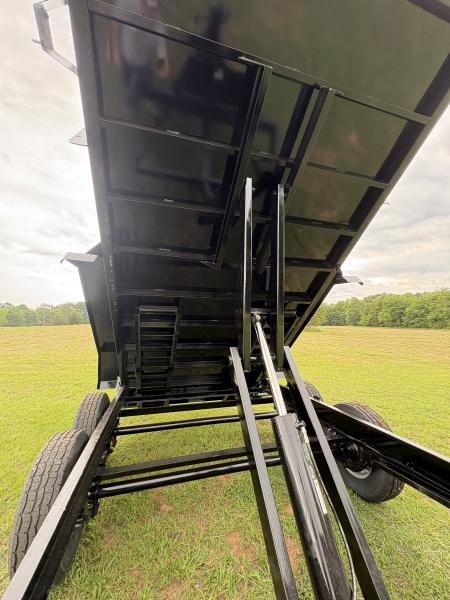 New 2026 Hawke 7X14 14K Low Pro Dump Trailer With Wireless Remote