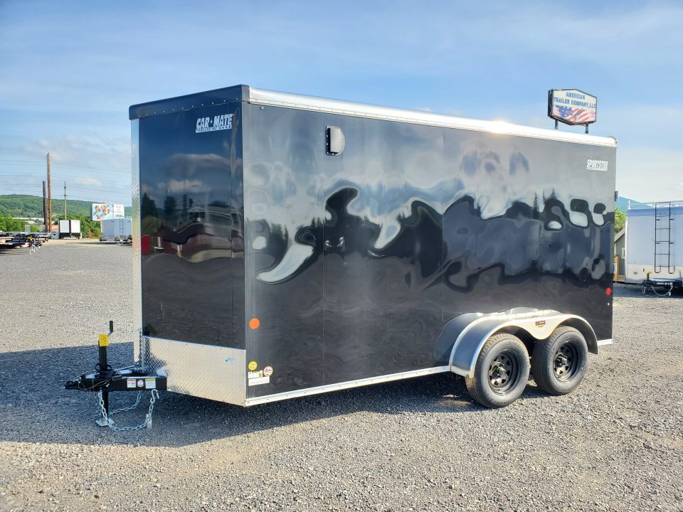 New 2026 Car Mate Trailers Liberty Sport V-Nose Cargo Trailer / 7000 GVWR / 7'x14'
