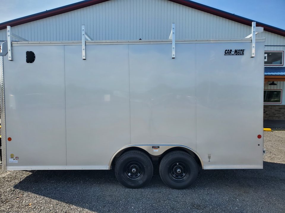 New 2026 Car Mate Trailers CM818CC-HD Contractor Trailer / 9990 GVWR / 8.5'x16'