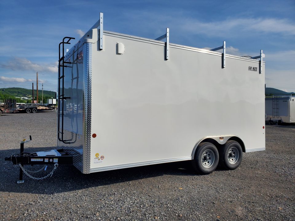 New 2026 Car Mate Trailers CM818CC-HD Contractor Trailer / 9990 GVWR / 8.5'x16'