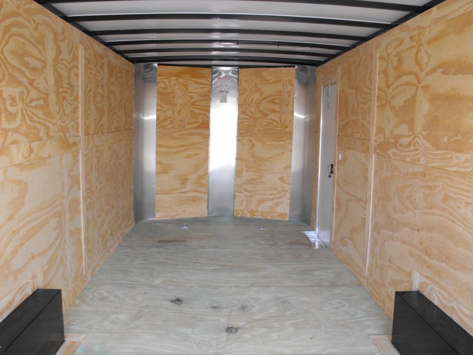New Enclosed Trailer 8.5 X 24 V Nose 7'2" Tall Interior 14K