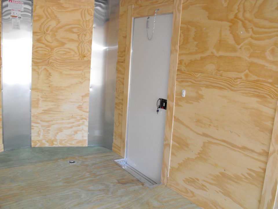New Enclosed Trailer 8.5 X 24 V Nose 7'2" Tall Interior 14K