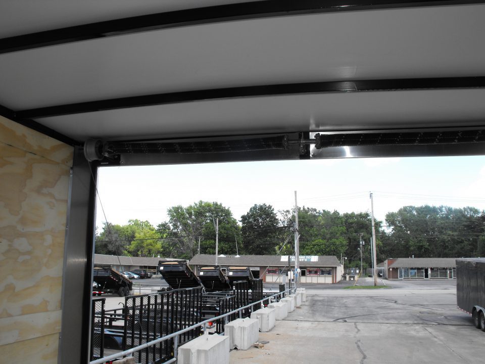 New Enclosed Trailer 8.5 X 24 V Nose 7'2" Tall Interior 14K