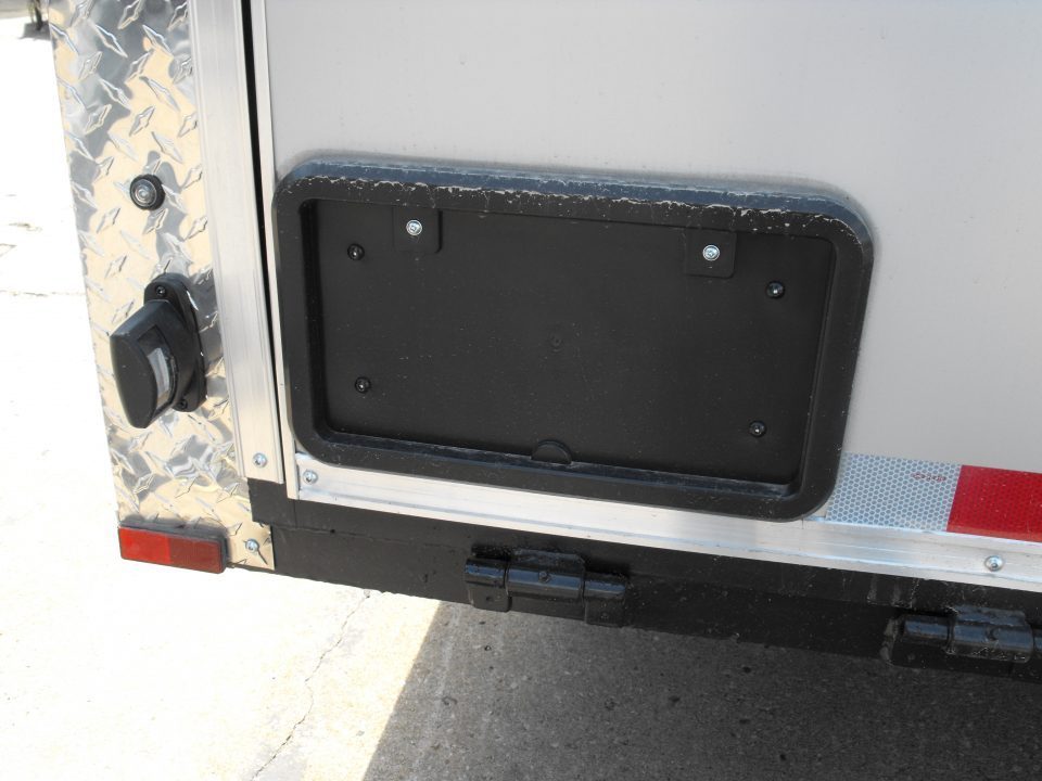 New Enclosed Trailer 8.5 X 24 V Nose 7'2" Tall Interior 14K