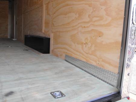 New Enclosed Trailer 8.5 X 24 V Nose 7'2" Tall Interior 14K
