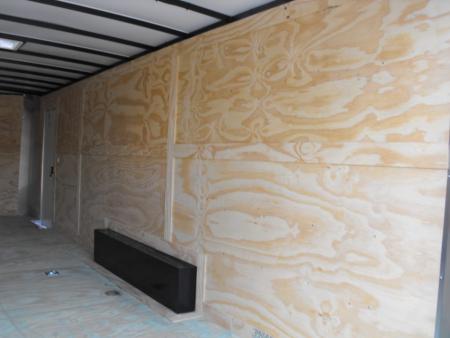 New Enclosed Trailer 8.5 X 24 V Nose 7'2" Tall Interior 14K