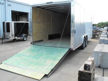 New Enclosed Trailer 8.5 X 24 V Nose 7'2" Tall Interior 14K