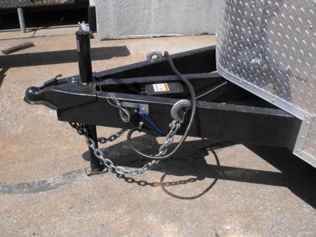New Enclosed Trailer 8.5 X 24 V Nose 7'2" Tall Interior 14K