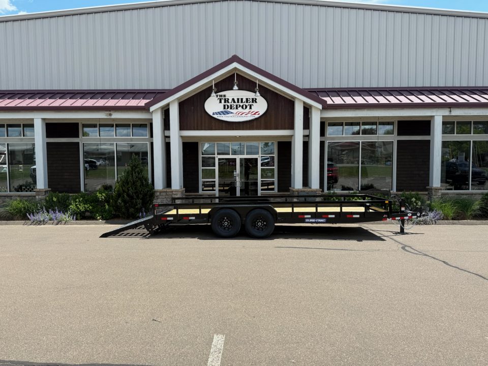 New Sure-Trac 7′ X 20′ OPEN LANDSCAPE/EQUIPMENT TRAILER 14K