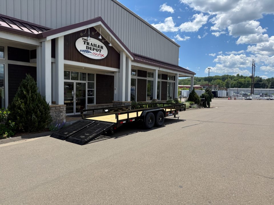 New Sure-Trac 7′ X 20′ OPEN LANDSCAPE/EQUIPMENT TRAILER 14K