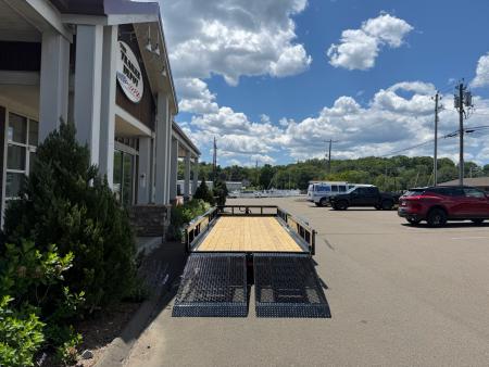 New Sure-Trac 7′ X 20′ OPEN LANDSCAPE/EQUIPMENT TRAILER 14K