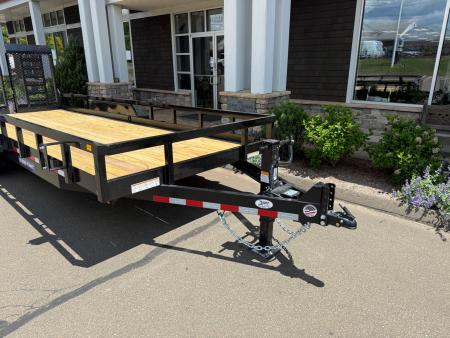 New Sure-Trac 7′ X 20′ OPEN LANDSCAPE/EQUIPMENT TRAILER 14K