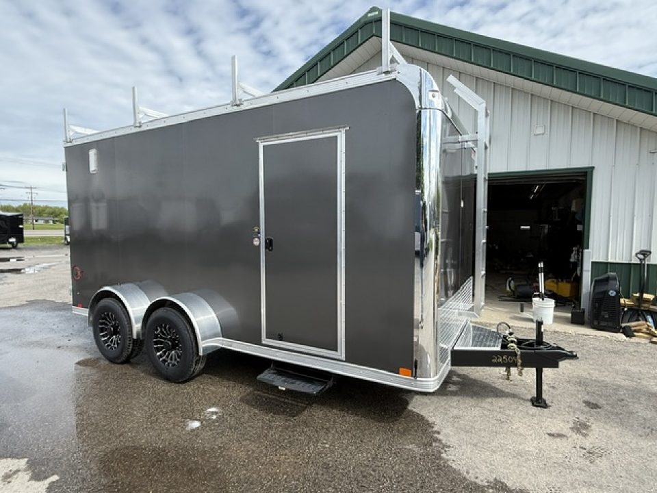 New 2026 United Trailers 7X16 Cargo / Enclosed Trailer