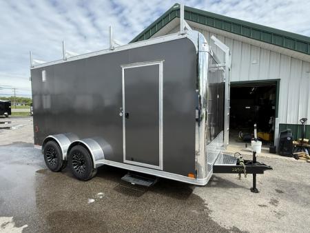 New 2026 United Trailers 7X16 Cargo / Enclosed Trailer