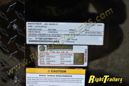 New 2026 6X12 ANVIL Cargo Trailer