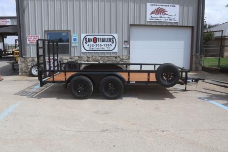 New 2026 Texas Bragg Trailers 77 X14' Pipe Top Utility Trailer Utility Trailer